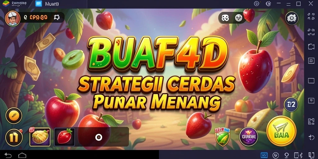 Screenshot gameplay BUAH4D menunjukkan aksi strategi yang mendebarkan.