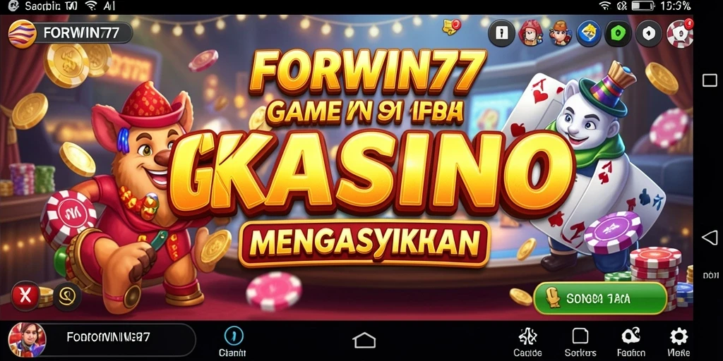 Tampilan menarik dari gameplay Kasino FORWIN77 yang mengasyikkan.