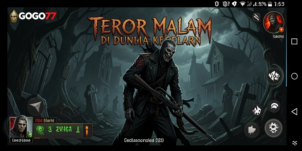 Screenshot GOGO77 menampilkan suasana mencekam yang penuh ketegangan.