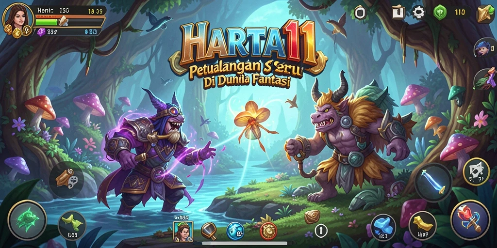 Tampilan menakjubkan dari gameplay HARTA11 yang menegangkan.