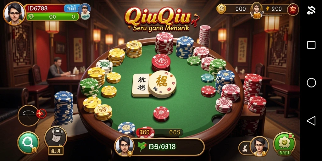 Tampilan gameplay QiuQiu yang menarik dalam ID6788.