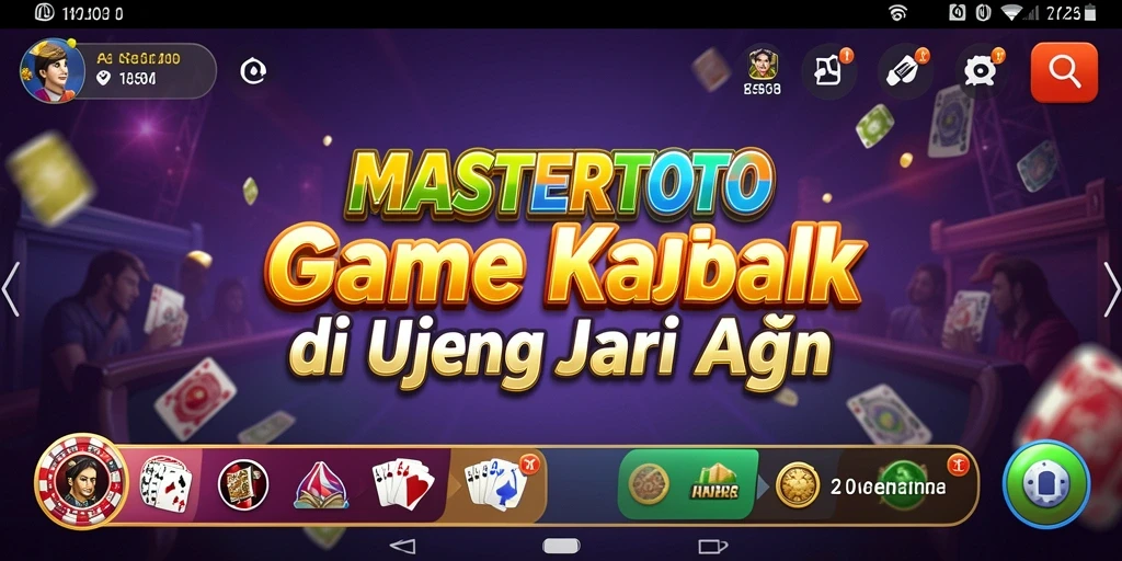 Tampilan gameplay MASTERTOTO yang menarik dan mendebarkan.