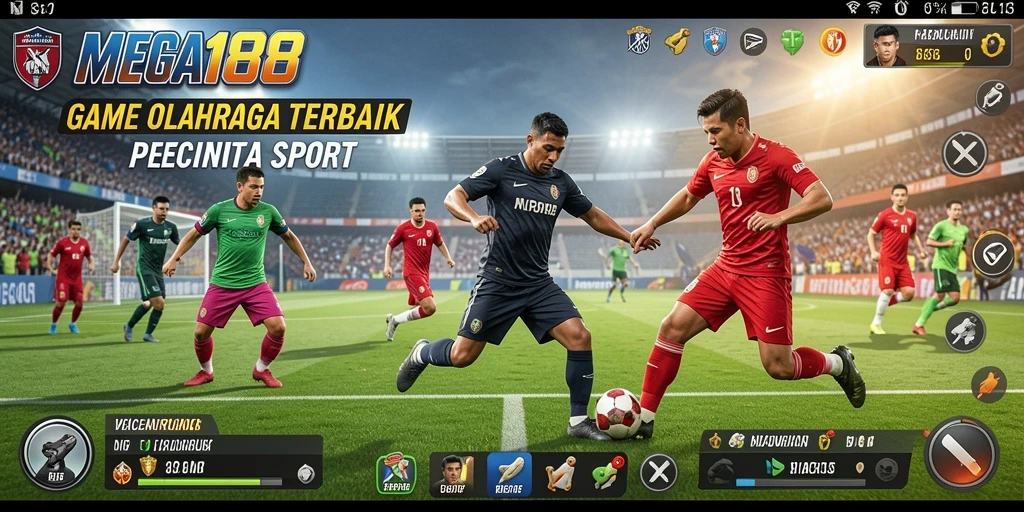 Gameplay seru MEGA188 dengan berbagai olahraga menarik.