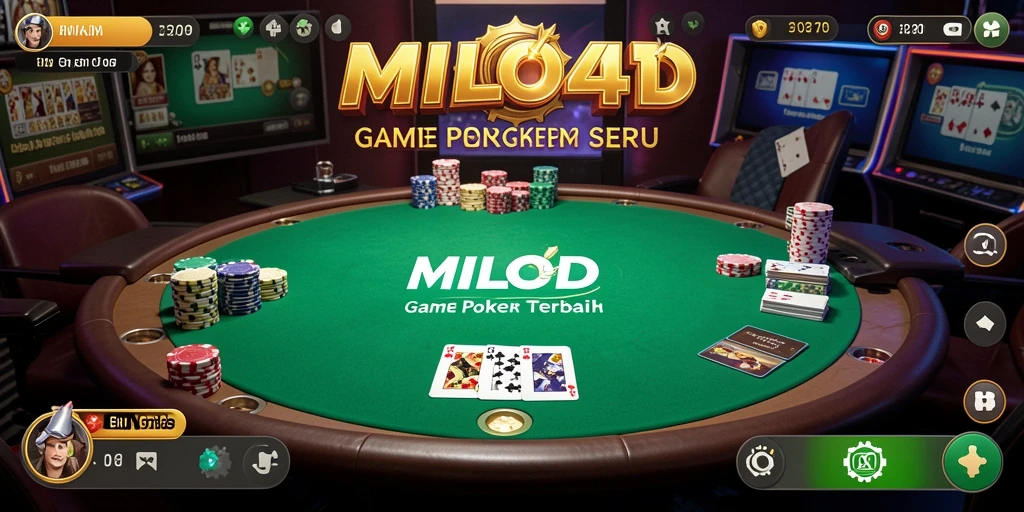 Gameplay seru di MILO4D dengan banyak pemain Poker.