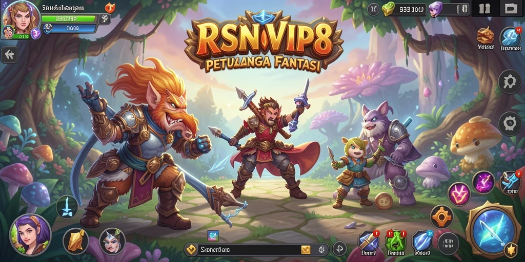 Tampilan gameplay RSNVIP8 yang seru dan penuh aksi.