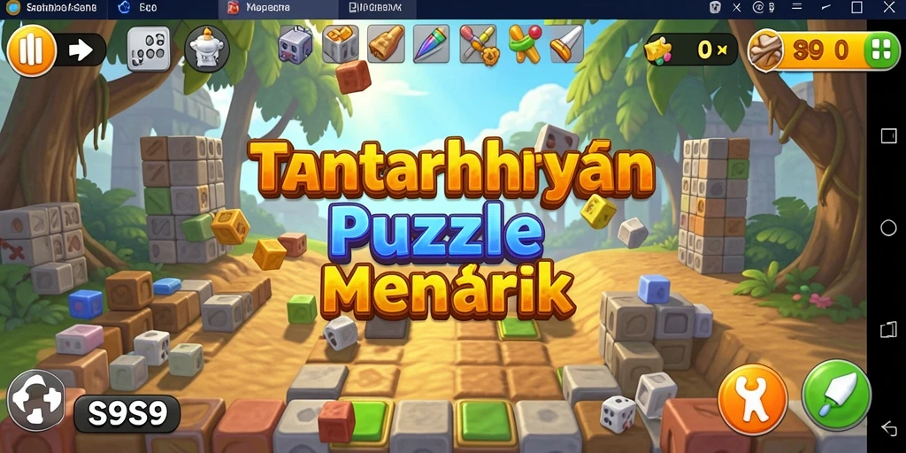 Tampilan gameplay S9S9 yang menantang dan seru.